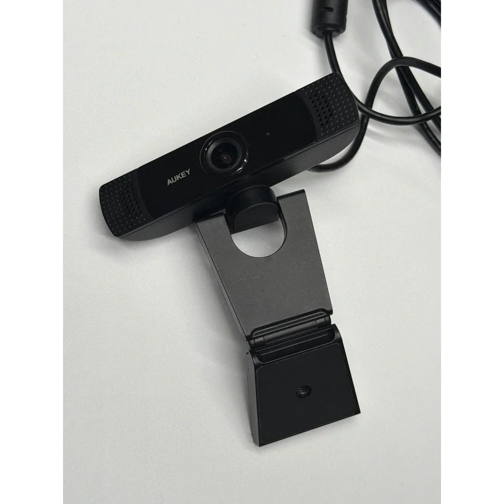 AUKEY 1080p Webcam‎ USB Plug and Play with Built Microphone for Computer Laptop